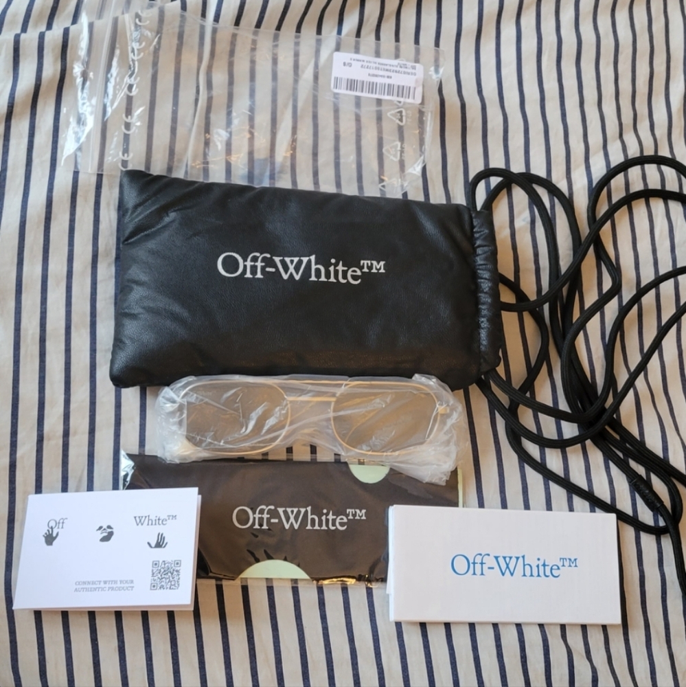 Off white glasses